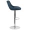 Flash Furniture Contemporary Blue Fabric Adjustable Height Barstool with Chrome Base CH-182050X000-BLFAB-GG - alternate 5